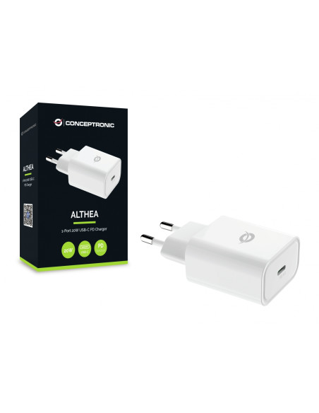 Conceptronic ALTHEA07W Smartphone, Universal Blanco USB Interior