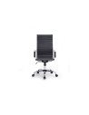 Equip 651001 silla de oficina asiento respaldo acolchado negro