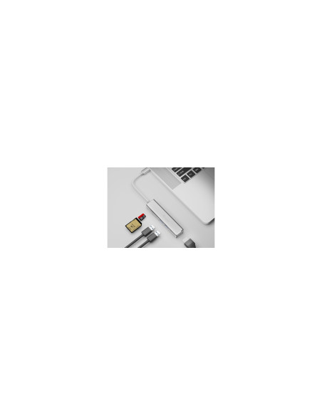Equip Adaptador multifunción USB-C 5 en 1, HDMI , USB 3.2 Gen 1 ,