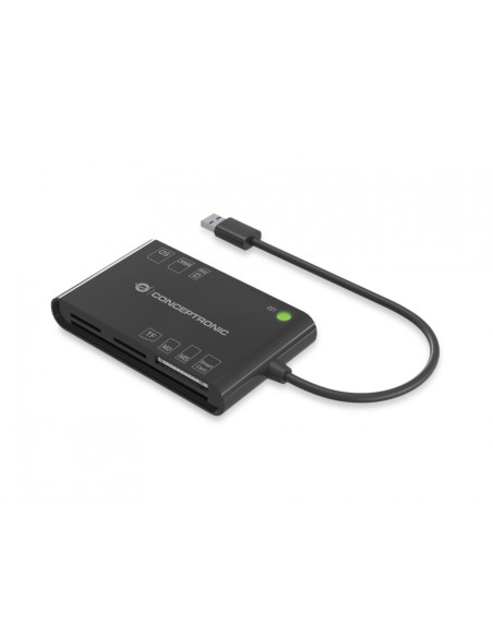Conceptronic BIAN01B lector de tarjeta inteligente Interior USB 3.2