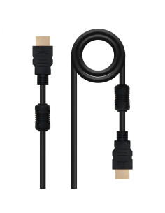 Nanocable CABLE HDMI V1.4 (ALTA VELOCIDAD / HEC) CON FERRITA,