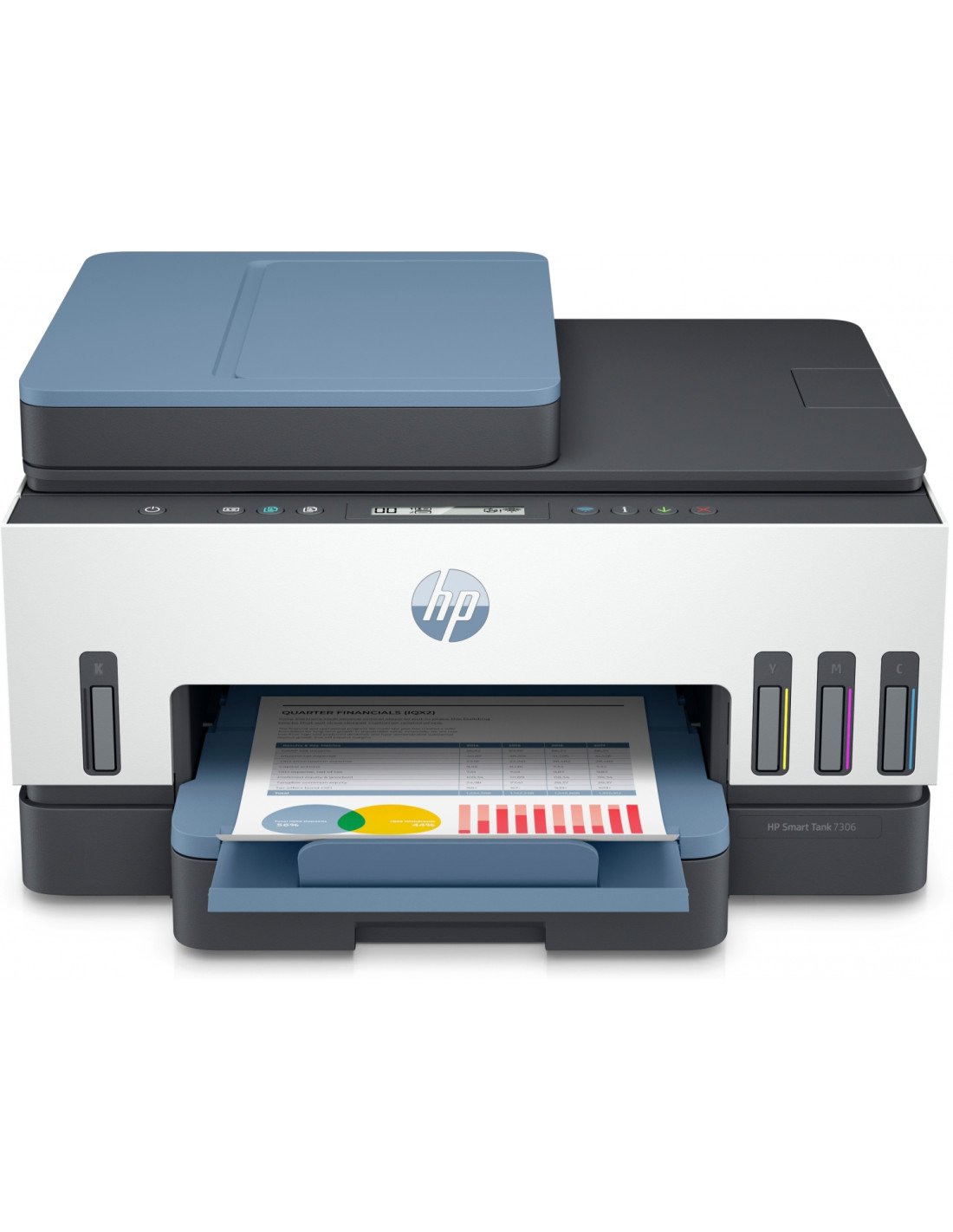 Impresora HP Smart Tank 7306 Inyección de tinta térmica A4 4800 x 1200 DPI 15 ppm Wifi