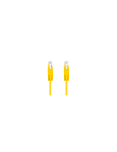 Nanocable CABLE RED LATIGUILLO RJ45 CAT.6 UTP AWG24, AMARILLO, 1.0 M