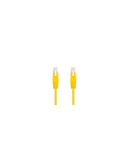 Nanocable CABLE RED LATIGUILLO RJ45 CAT.6 UTP AWG24, AMARILLO, 1.0 M