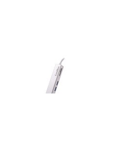 CoolBox MINIDOCK LITE USB-C ALUMINIO HDMI/3XUSB3.0/SD/MICROSD 2