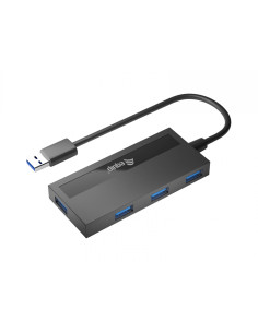 Equip 128956 hub de interfaz USB 3.2 Gen 1 (3.1 Gen 1) Type-A 5000
