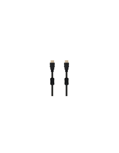 Nanocable HDMI, 5m cable HDMI HDMI tipo A (Estándar) Negro