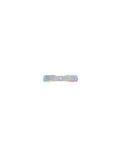 Mars Gaming MSBXW Blanco, Barra de Sonido RGB, Bluethooth 5.0+Jack 2