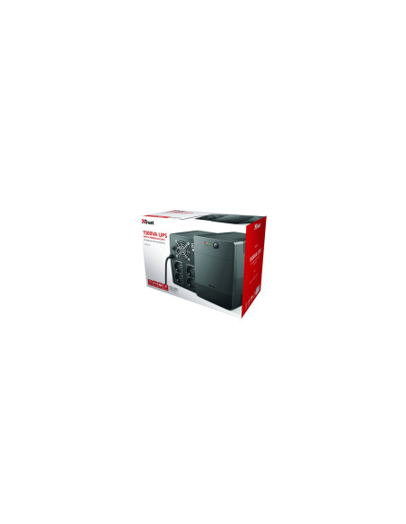 Trust Paxxon sistema de alimentación ininterrumpida (UPS) 1,5 kVA 900
