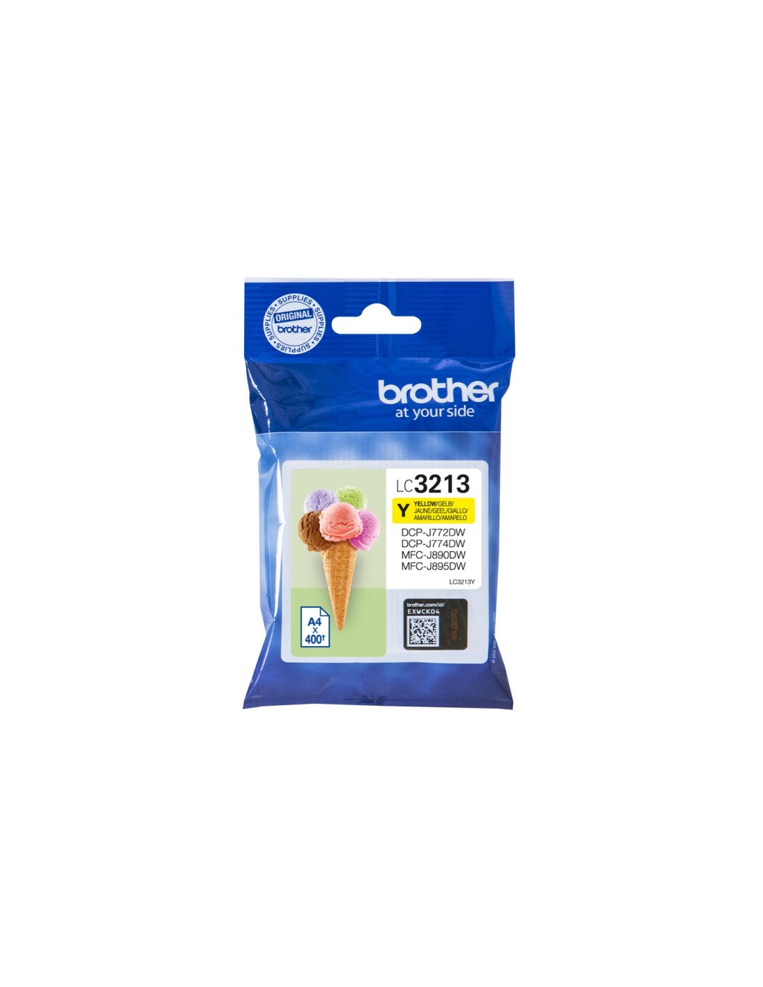 Brother Cartucho de tinta Original Alto rendimiento (XL) Amarillo