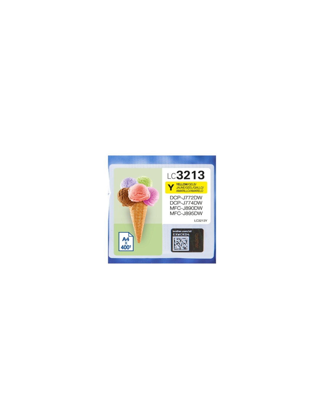 Brother Cartucho de tinta Original Alto rendimiento (XL) Amarillo