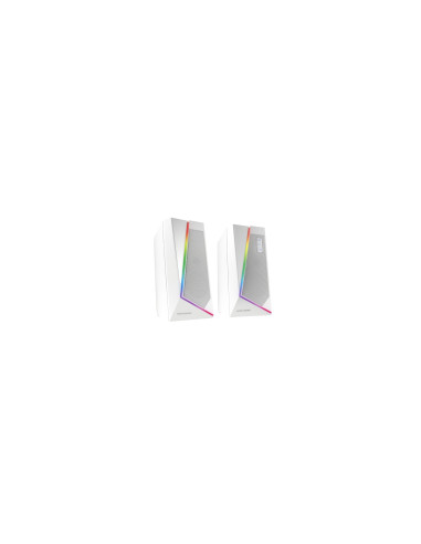 Mars Gaming ALTAVOCES 2.0 BLUETOOTH 5.0 MS7 WHITE 20W RMS ILUMINACION