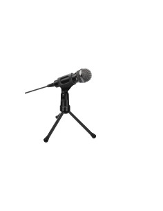 Equip 245341 Negro Micrófono de superficie para mesa