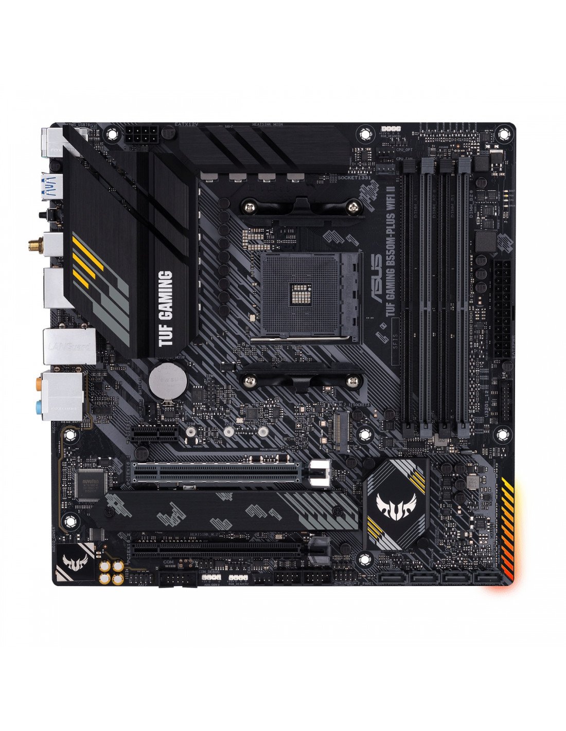 Placa Base ASUS TUF GAMING PLUS WIFI II AMD B550 Zócalo AM4 micro ATX