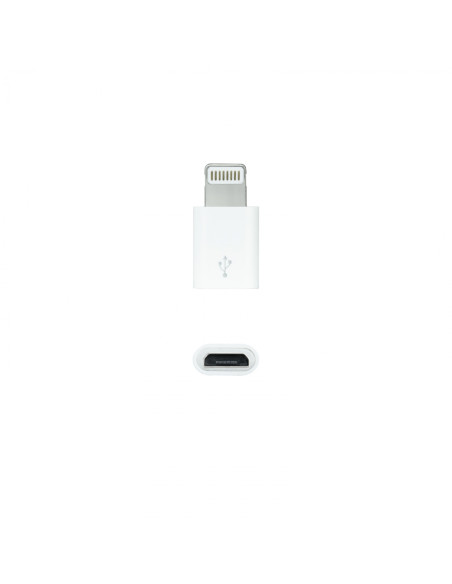 Nanocable Adaptador Lightning a Micro USB, Lightning/M-Micro B/H
