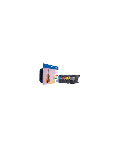 Brother LC-127XLVALBPDR cartucho de tinta 4 pieza(s) Original Negro,