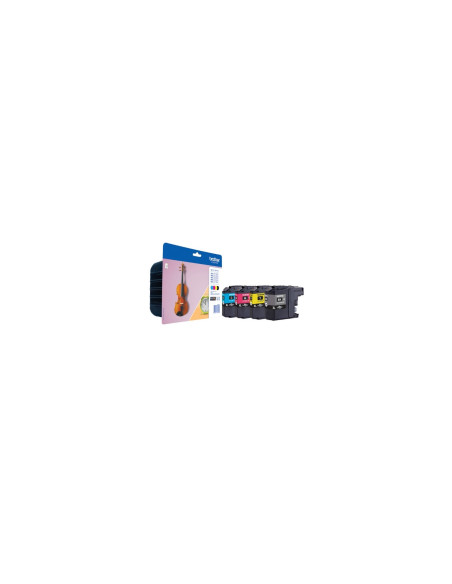 Brother LC-127XLVALBPDR cartucho de tinta 4 pieza(s) Original Negro,