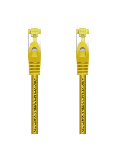 AISENS Cable De Red Latiguillo RJ45 LSZH Cat.7 600 MHz S/FTP PIMF