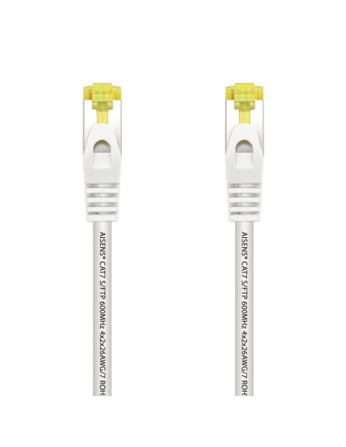 AISENS Cable De Red Latiguillo RJ45 LSZH Cat.7 600 MHz S/FTP PIMF