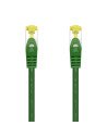 AISENS Cable De Red Latiguillo RJ45 LSZH Cat.7 600 MHz S/FTP PIMF AWG26, Verde, 2.0 m