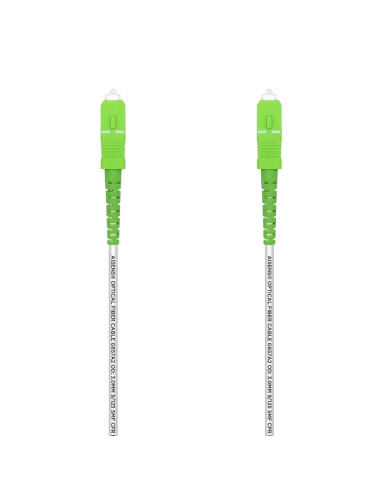 AISENS Cable Fibra Óptica Latiguillo G657A2 3.0 9/125 SMF Simplex CPR