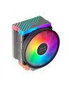 Mars Gaming MCPU44 Disipador CPU Dual ARGB 4 Heatpipes HCT TDP 160W Ventilador 11cm