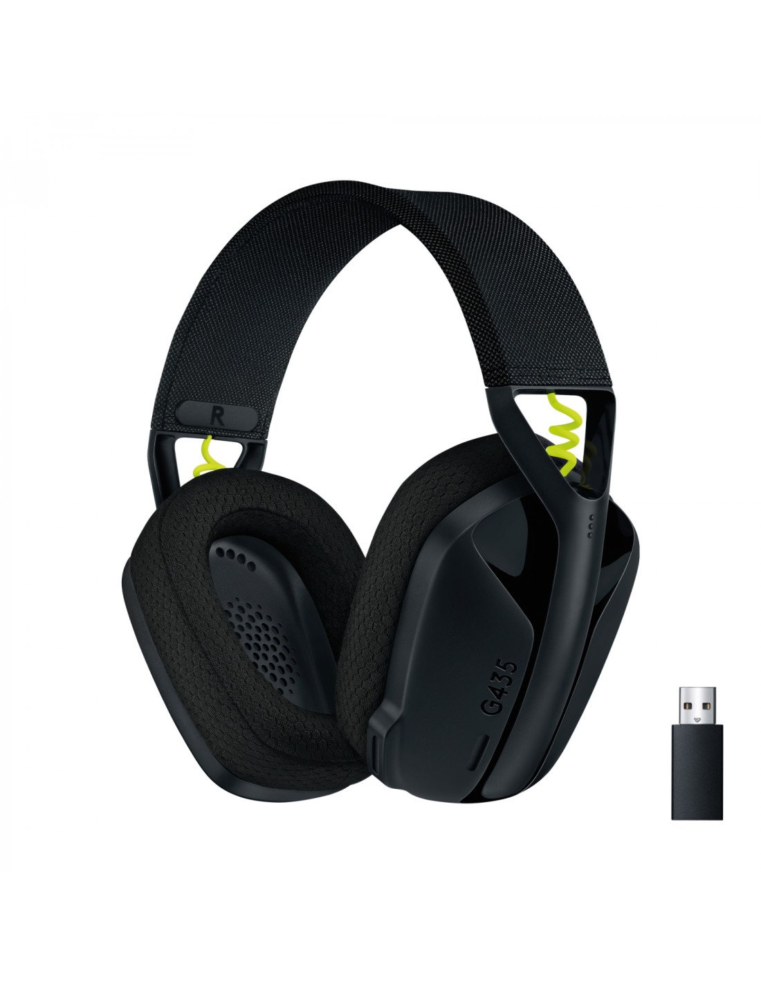 Logitech G G435 LIGHTSPEED Wireless Gaming Headset Auriculares Inalámbrico Diadema Juego Bluetooth Negro