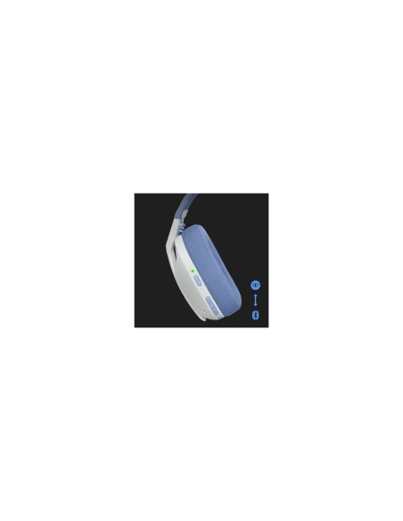 Logitech G G435 LIGHTSPEED Wireless Gaming Headset Auriculares Inalámbrico Diadema Juego Bluetooth Blanco