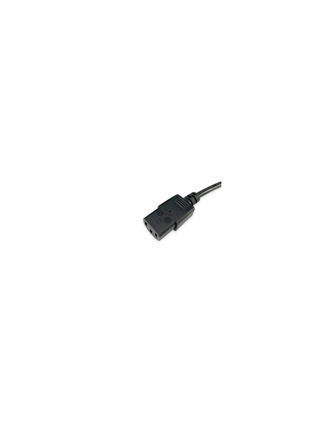Equip 112300 cable de transmisión Negro 2 m BS 1363 C13 acoplador