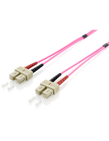 Equip 255522 Cable de fibra óptica e InfiniBand 2 m SC Violeta