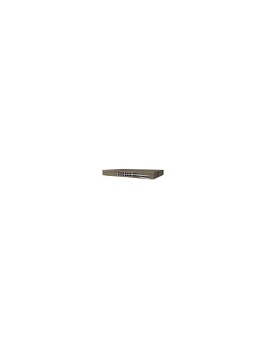 Tenda TEG5328P-24-410W Gestionado L3 Gigabit Ethernet (10/100/1000) EnergÍ­a sobre Ethernet (PoE) 1U Gris
