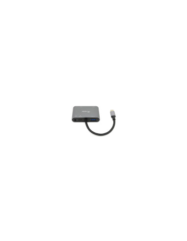 Equip Adaptador multifunción USB-C 5 en 1, HDMI, VGA (HD15), PD 100W,