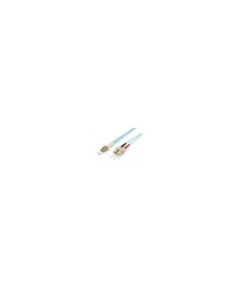 Equip 255316 Cable de fibra óptica e InfiniBand 10 m LC SC Turquesa