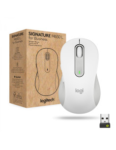 Logitech Signature M650 for Business ratón mano derecha RF Wireless + Bluetooth Í“ptico 4000 DPI