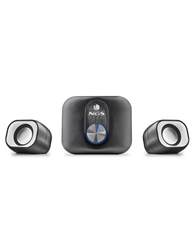 NGS COMET 2.1 conjunto de altavoces 11 W Universal Negro, Blanco 2.1