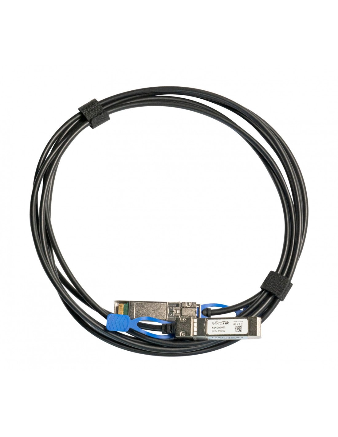 Mikrotik XS+DA0003 cable infiniBanc 3 m SFP/SFP+/SFP28 Negro