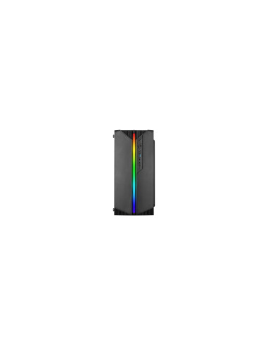 Mars Gaming MC-S1 Negro, Caja PC Compacta Gaming Micro-ATX,
