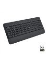 Logitech Signature K650 teclado RF Wireless + Bluetooth QWERTY Español Grafito