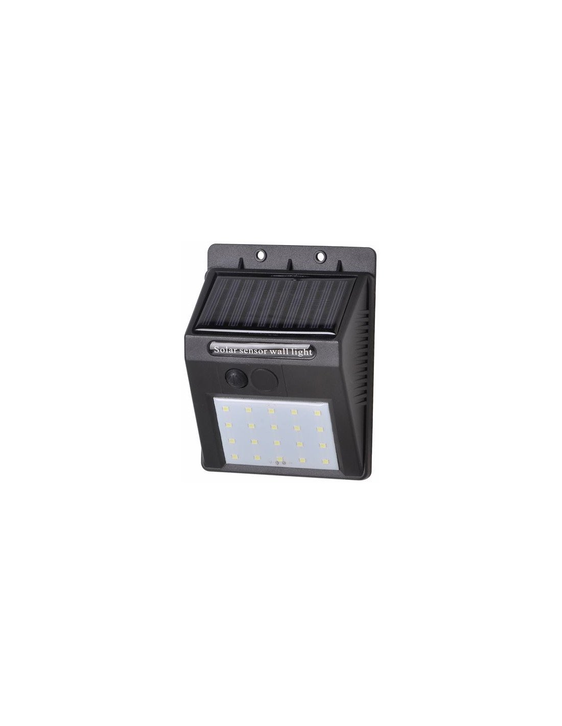 APLIQUE LED SOLAR 30LM NEGRO ELBAT