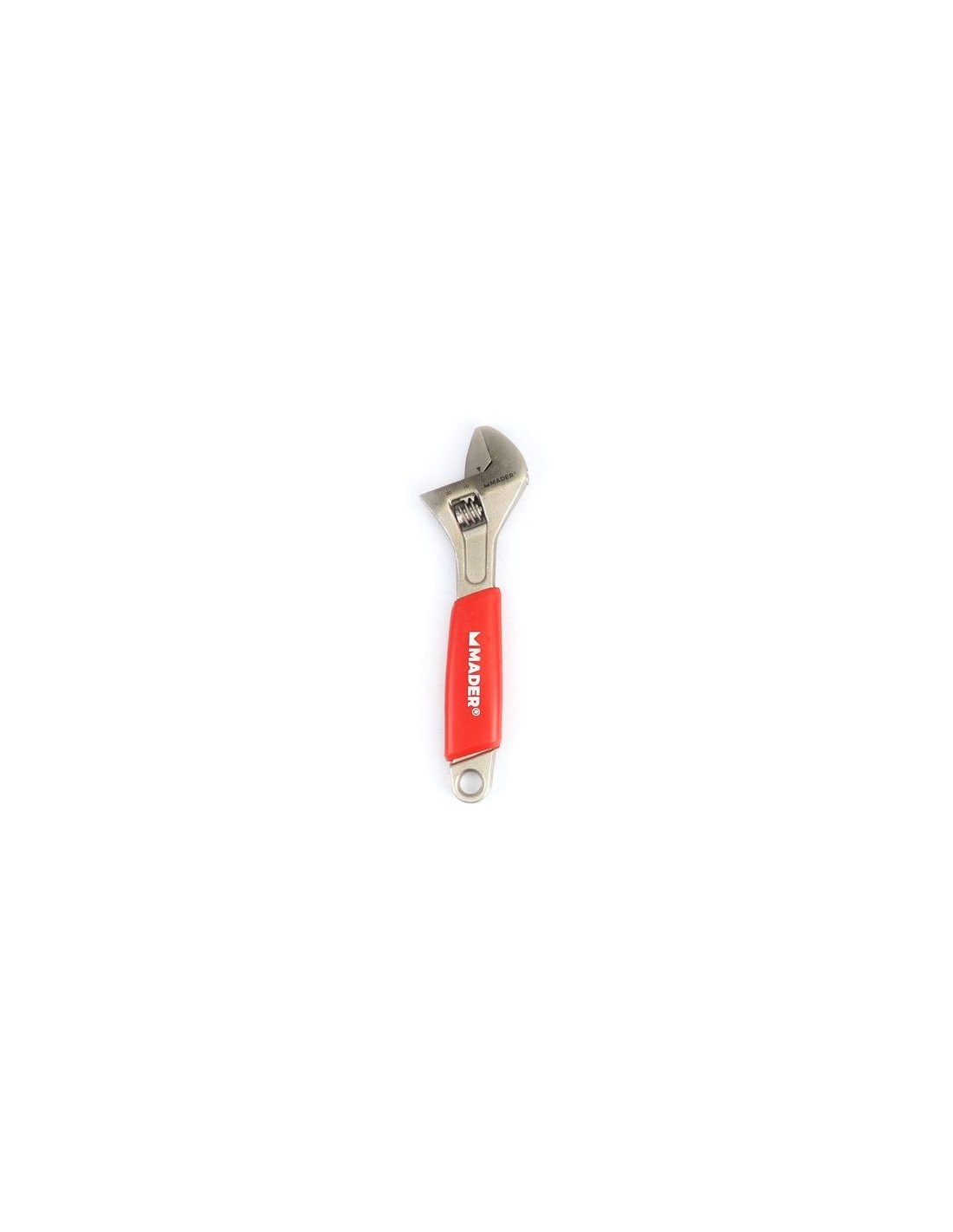 LLAVE INGLESA 8\"- 200MM MANGO RECUBIERTO ROJO MADER