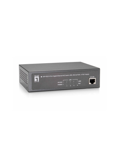 LevelOne GEP-0522 switch Gigabit Ethernet (10/100/1000) Energía sobre