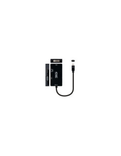 Nanocable Conversor USB-C a VGA / DVI / HВЬШ, 3 En 1. 2