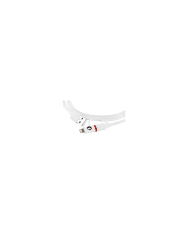 SilverHT Cable Combo MFI - MicroUSB + Lightning 1,5m - Blanco