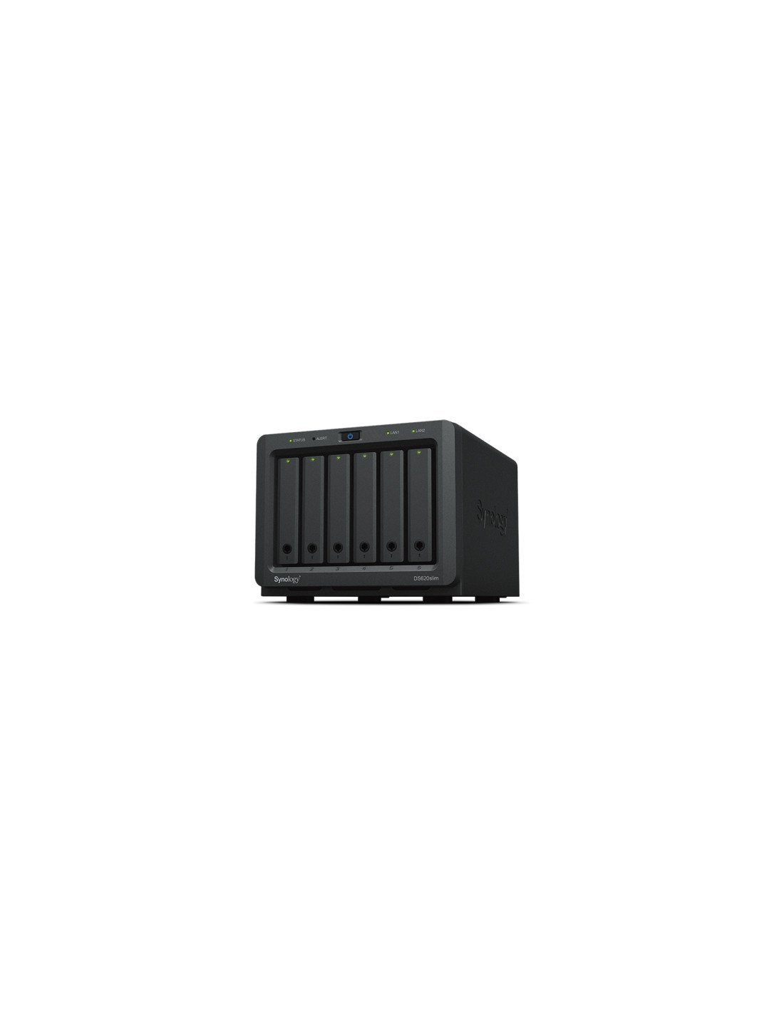Synology DiskStation DS620SLIM servidor de almacenamiento NAS Escritorio Ethernet Negro J3355