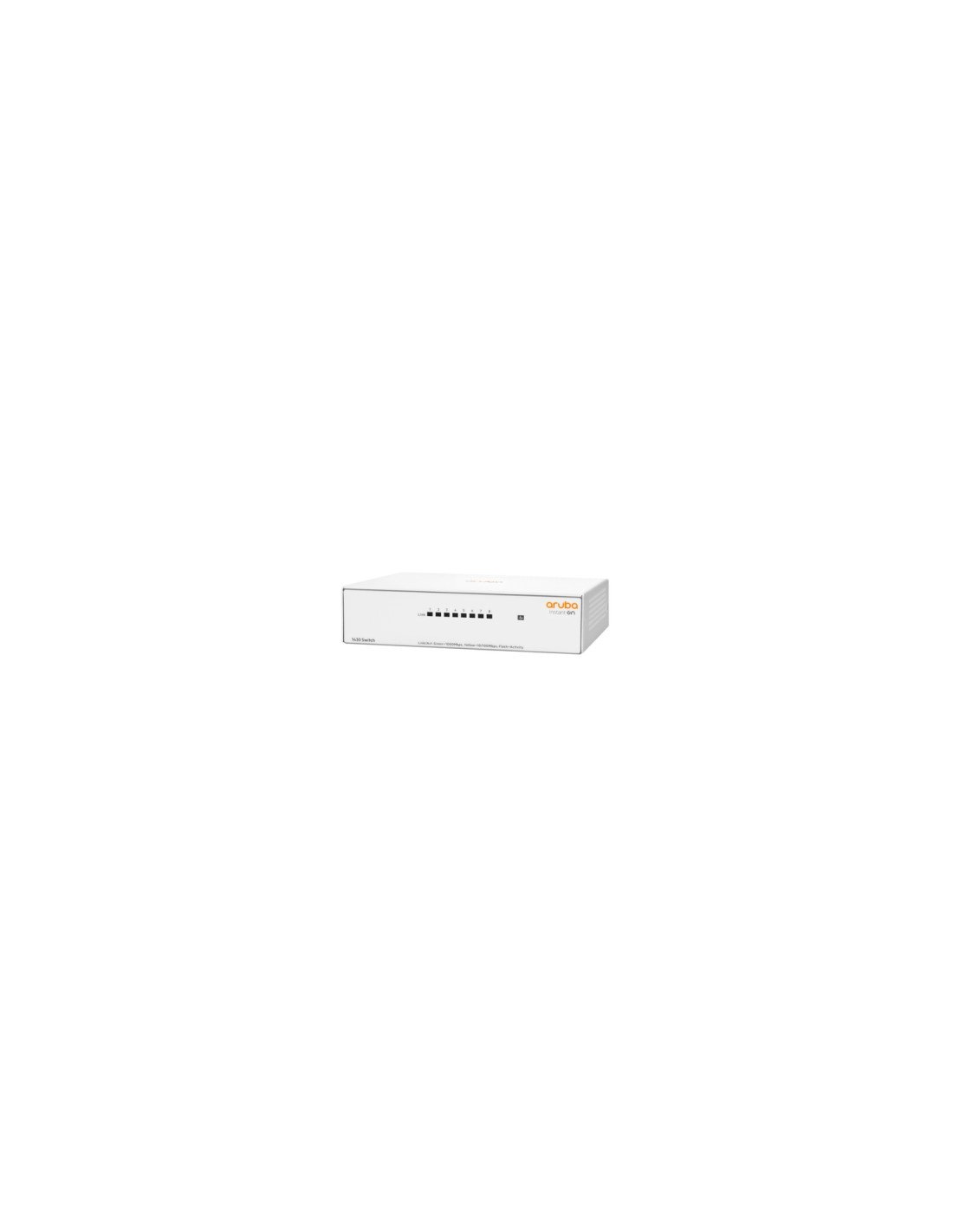 Hewlett Packard Enterprise Aruba Instant On 1430 8G No administrado L2 Gigabit Ethernet (10/100/1000) Blanco