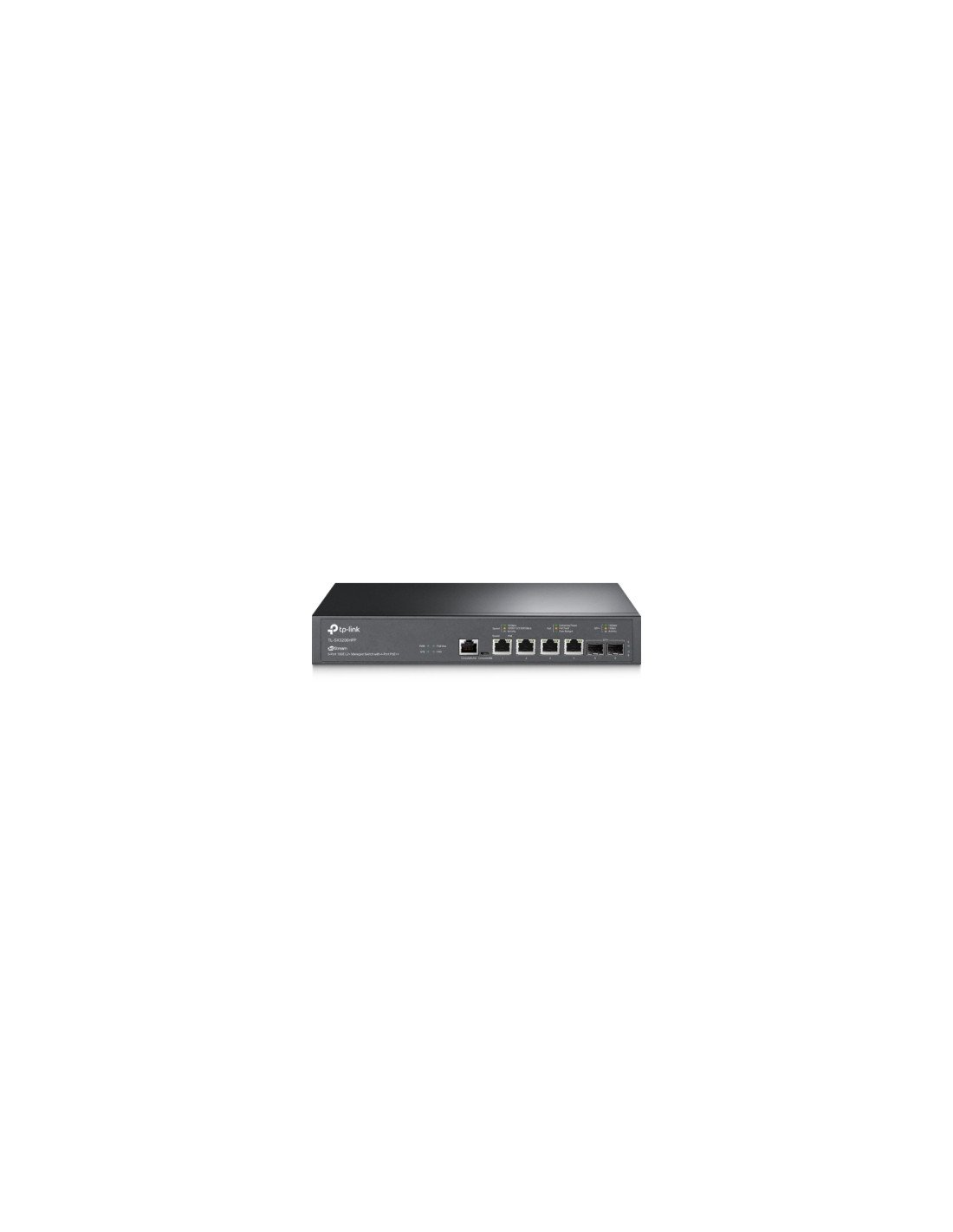 TP-Link TL-SX3206HPP switch Gestionado L2+ 10G Ethernet (100/1000/10000) EnergÍ­a sobre Ethernet (PoE) Negro