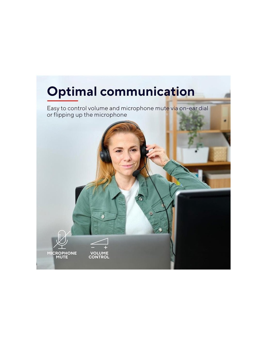 AURICULARES + MICROFONO TRUST AYDA HEADSET PC AUX BLACK