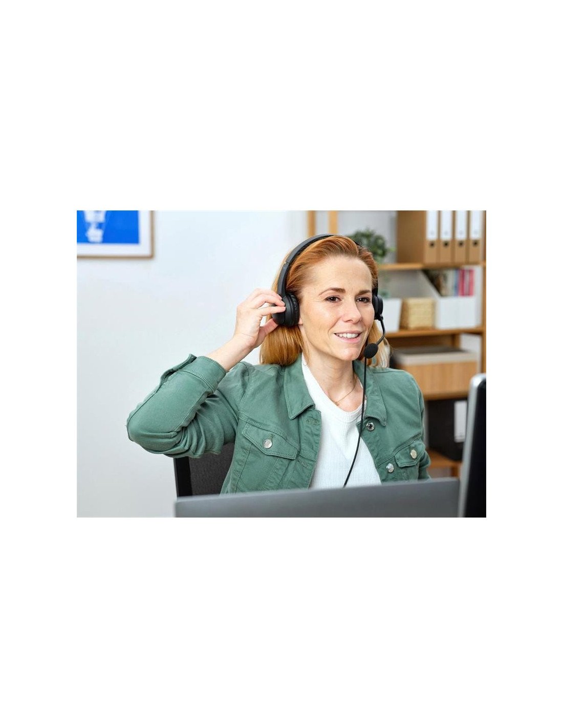 AURICULARES + MICROFONO TRUST AYDA HEADSET PC AUX BLACK