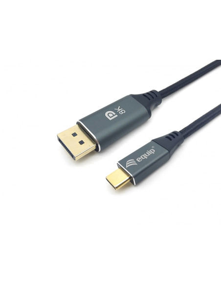 Equip Cable USB-C a DisplayPort Premium, M/M, 1,0m, 8K/60Hz