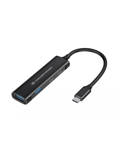 Conceptronic HUBBIES12B hub de interfaz USB 3.2 Gen 1 (3.1 Gen 1)